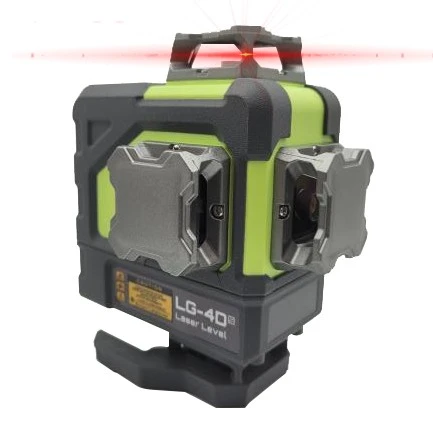 Level laser merah baterai lithium 4D